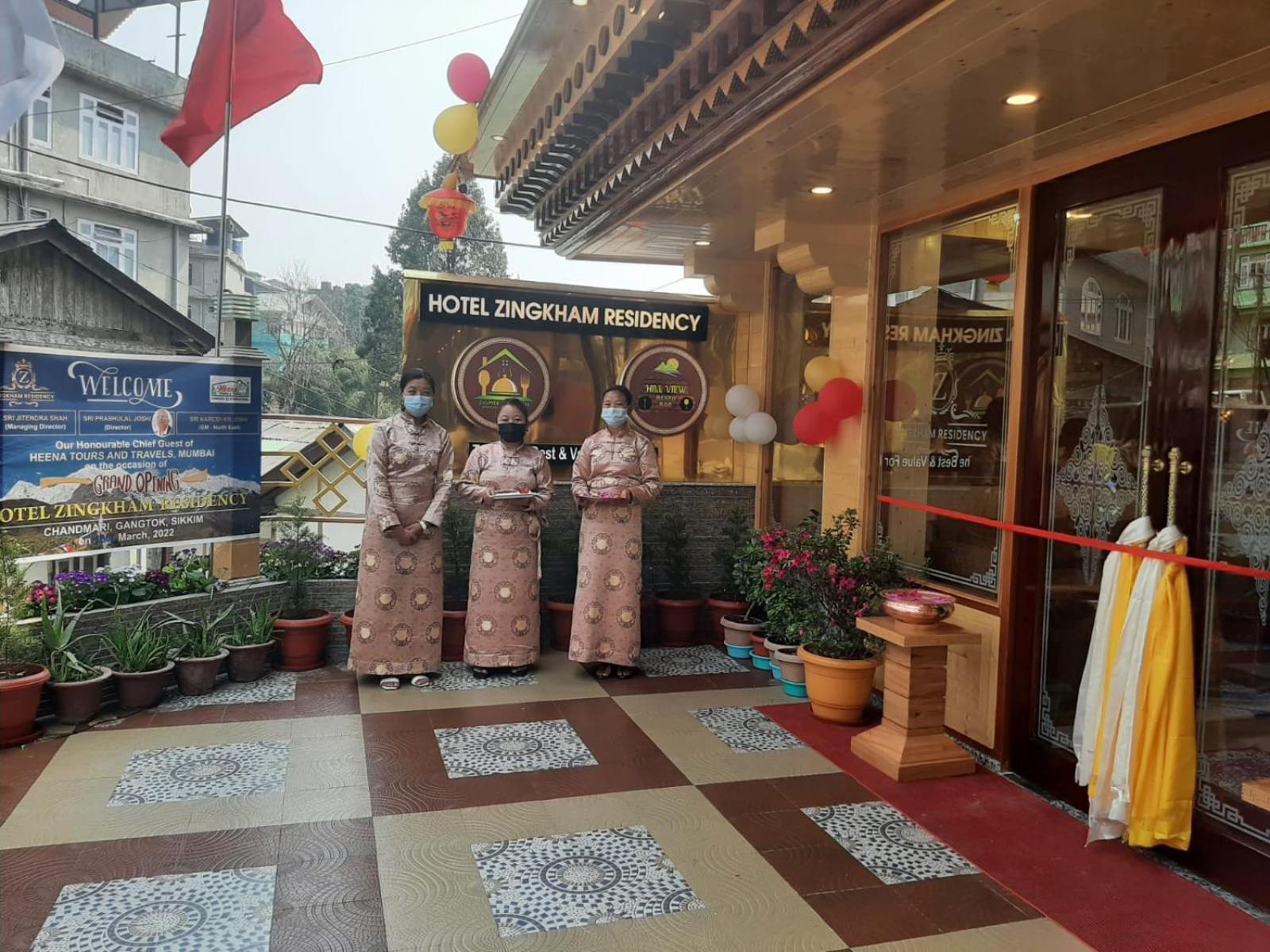 Hotel Zingkham Residency Gangtok Dış mekan fotoğraf